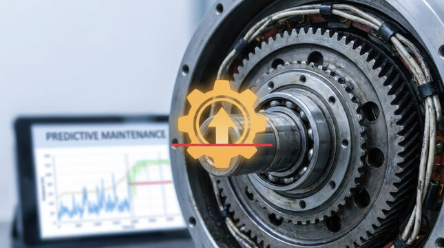 Predictive maintenance in automotive manufacturing helps optimize machine performance and prevent breakdowns by analyzing data and monitoring mechanical parts for timely repairs and efficiency