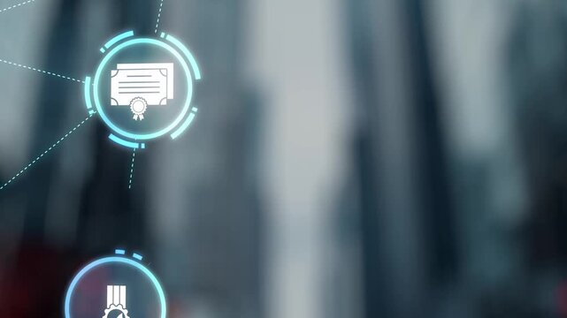 Quality approval and certification icons showing verified badge, standard check, award, trophy, inspection, rating, quality management, guarantee, trust, and compliance. Gist