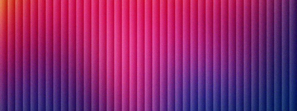 Vibrant pink and purple gradient background with vertical lines, colorful abstract texture with rhythmic stripes and soft lighting, modern geometric pattern for digital marketing and web design.