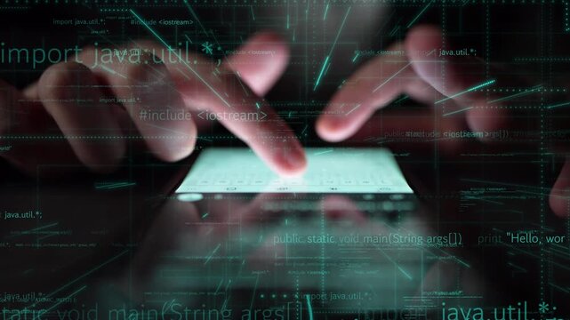A close-up image showcasing hands typing on a smartphone screen illuminated by soft backlight at night, capturing the essence of modern digital communication and interaction. Xenic