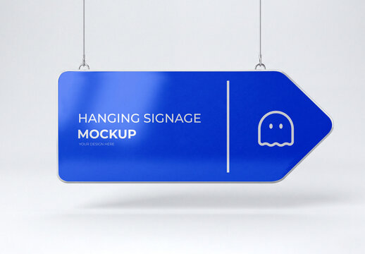 Hanging Signage Mockup