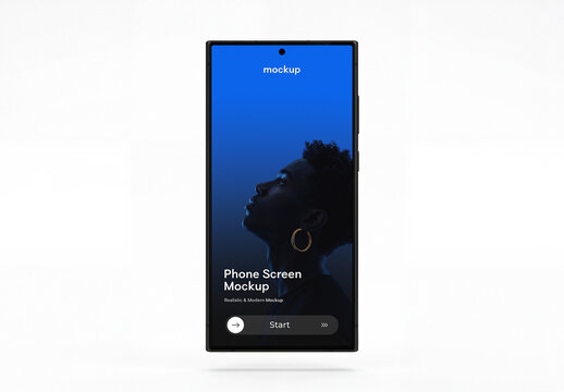 Smartphone Screen Mockup