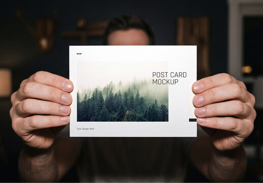 Postcard Mockup