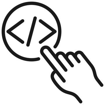 Illustration elements of Code