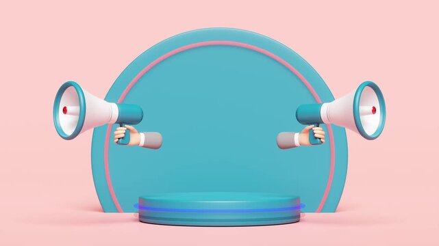blue headphones on white background vector art 