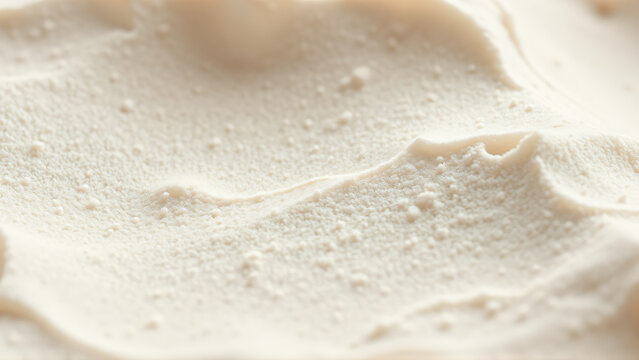 Nylon sintered powder texture with seamless field and neutral palette