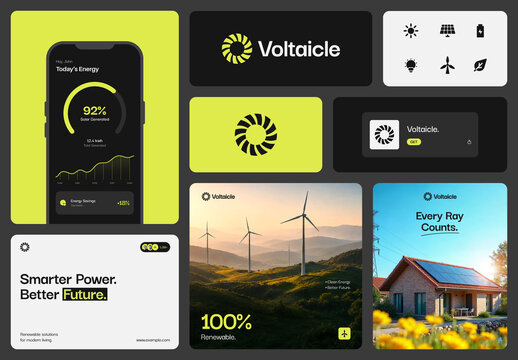 Renewable Energy Ecosystem Branding Kit