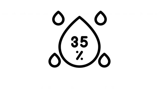 salinity minimalist stroke animation