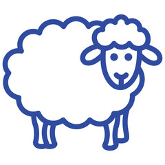 Illustration elements of Sheep © Dewi Sari