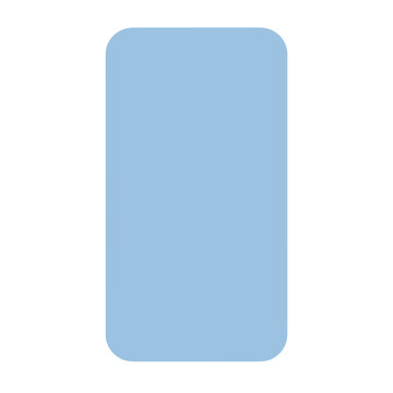 Flat smartphone vector icon