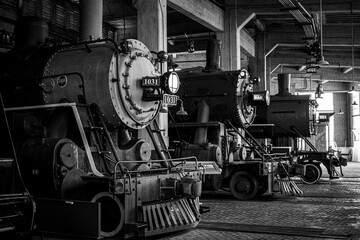 old steam locomotive © Ian