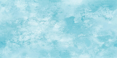 Abstract blue sky background with soft clouds, winter snow and ice texture, cold weather nature pattern, light summer sky gradient, white cloud and snowflake surface design © Nasrin