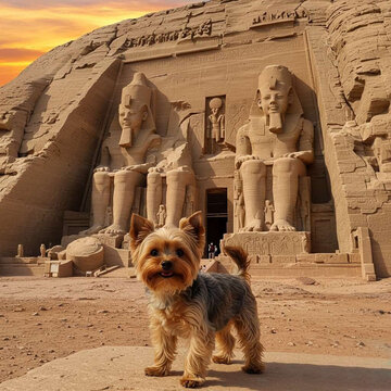 Imaginer un Yorkshire &agrave; Abou Simbel 