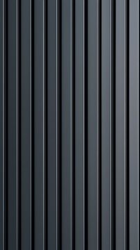 Sleek Vertical Lines of Modern Gray Metallic Surface with Subtle Shadows and Depth Effects
