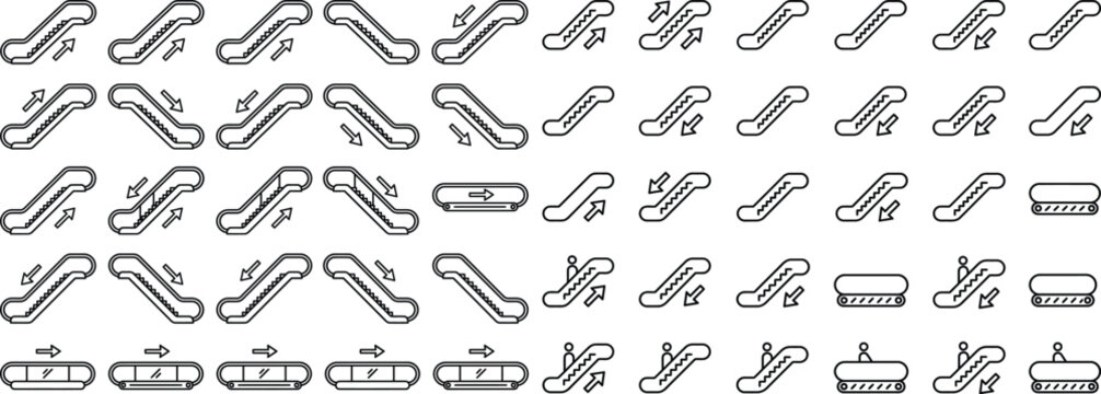 Plumbing CAD piping icon set, industrial pipe fittings and valve symbols for technical diagrams, HVAC schematics and construction drawings