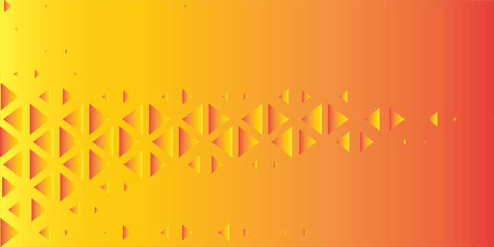 Abstract Triangle colorful background or wallpaper with polygons variety of triangular shapes and colors, triangles or concave geometrical shapes with Copy space soft color