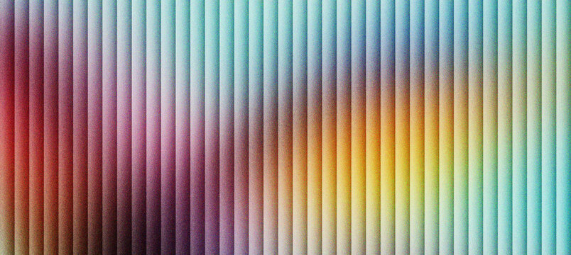 Abstract rainbow vertical stripes background. Colorful gradient line pattern with soft blur texture. Vibrant spectrum parallel bars for modern graphic design, web banners and digital art.