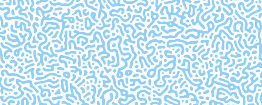 Abstract multicolor pattern reaction biology diffusion turing on white background. Seamless vector pattern with blots.  Hand drawn Batik. 3d, zigzag, Monochrome, vector, seamless, waving, turing, arts