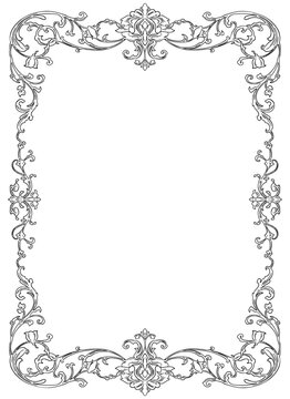 decorative border and frame for your text