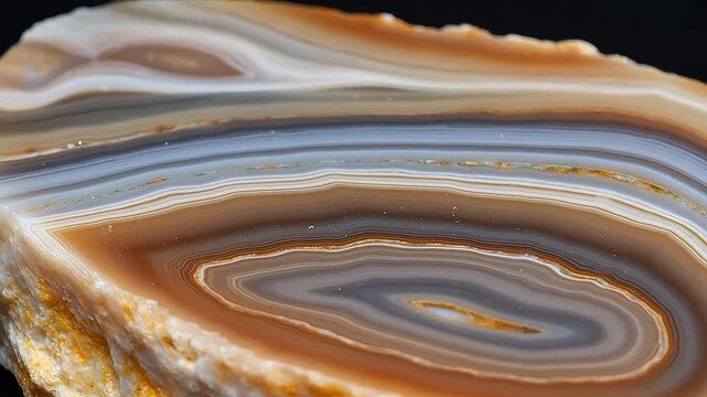 Agate Waves: Spectral Layers of Silica