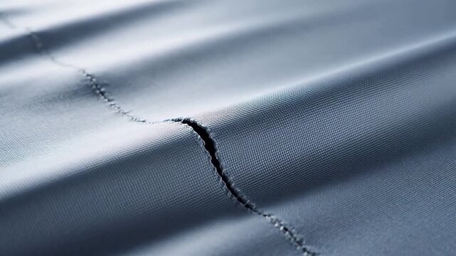 Self-Healing Smart Fabric Repairing A Cut Seamlessly