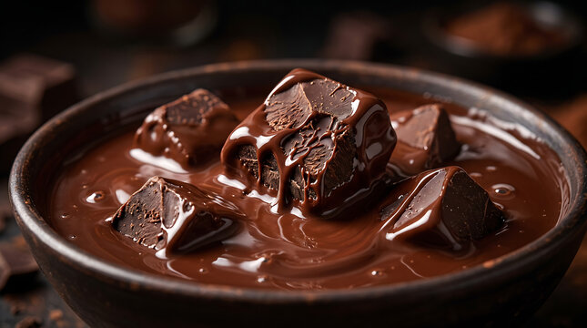 close up of chocolate