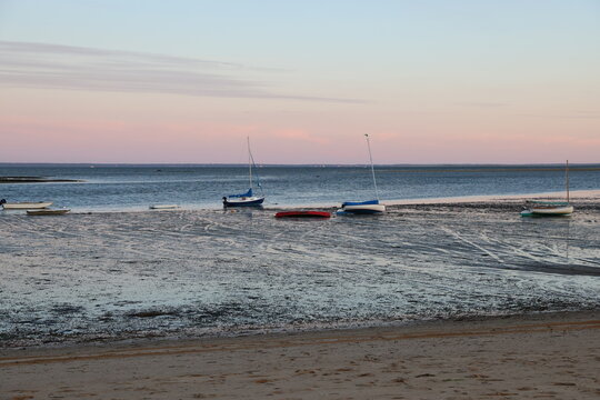 sunset boats