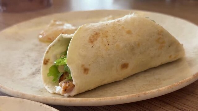 Chicken shawarma sandwich