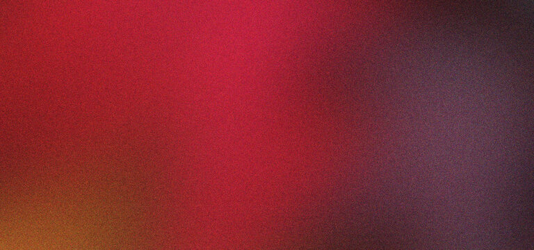 Vibrant red gradient background with grainy texture. Abstract crimson blur backdrop for luxury branding. Soft maroon and orange light leak effect. Elegant dark ruby wallpaper for web design.