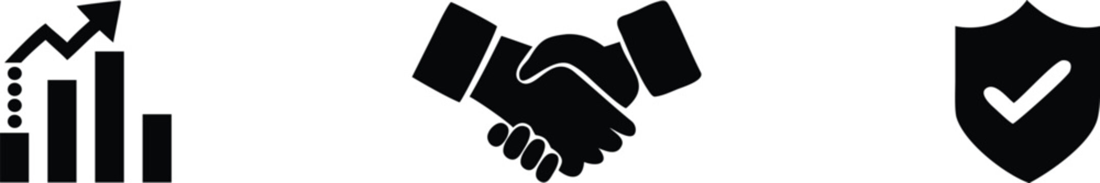 Professional Ethics Icon, business integrity and corporate responsibility vector symbol.