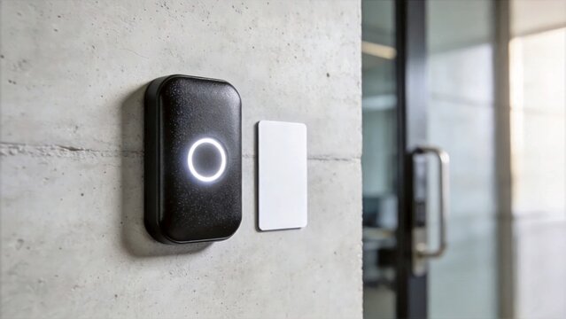 Modern RFID Access Control Reader
