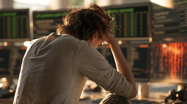 Frustration at Work: Connection Issues with Systems Status