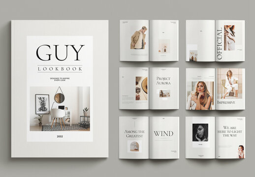GUY Look Book Template