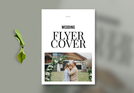 Wedding Flyer Layout