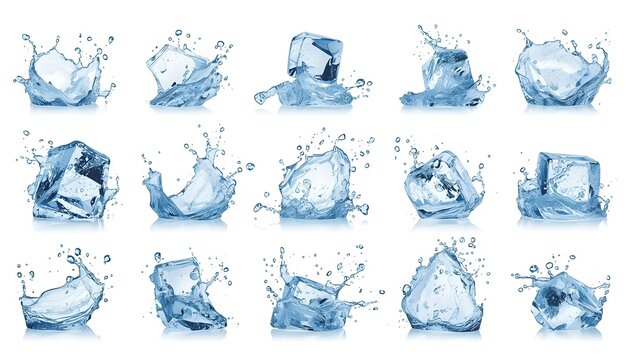 ice cubes font