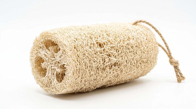 Natural Loofah Sponge for Exfoliation and Gentle Skin Care, Eco-Friendly Bath Accessory
