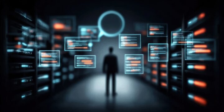 A programmer on the road uses a CRM interface to overcome a case and finish a survey on high frequency trading data centers.