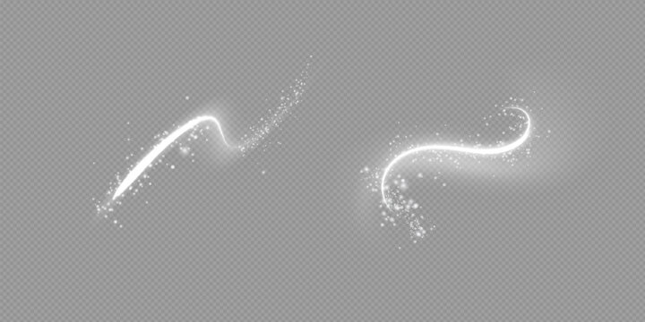 Abstract shiny white glitter design element. For New Year, Merry Christmas greeting card design
