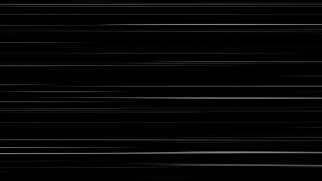 Speed line background animation in comic speed lines background texture pattern effect in cartoon concept black.4K comic book speed lines motion background - Seamless looping.