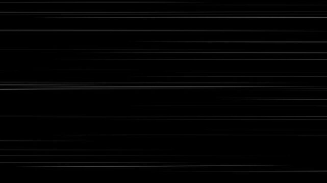 Speed line background animation in comic speed lines background texture pattern effect in cartoon concept black.4K comic book speed lines motion background - Seamless looping.