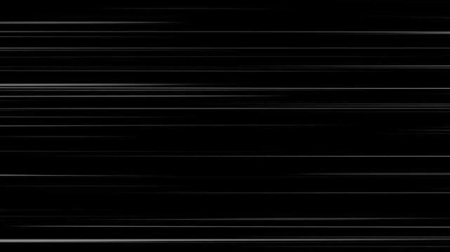 Speed line background animation in comic speed lines background texture pattern effect in cartoon concept black.4K comic book speed lines motion background - Seamless looping.