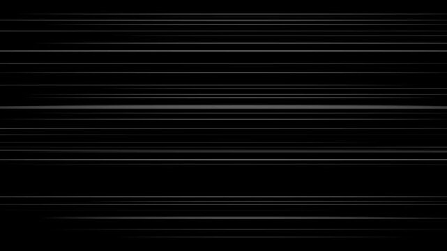 Speed line background animation in comic speed lines background texture pattern effect in cartoon concept black.4K comic book speed lines motion background - Seamless looping.