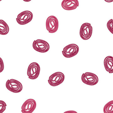 pattern soft chewing gum cartoon. longlasting taste, cool peppermint, spearmint fruity soft chewing gum sign vector