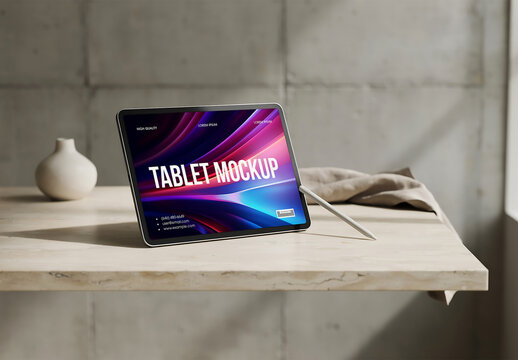Tab Screen Mockup