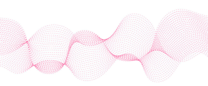 Abstract blue gradient line technology business wavy background. minimal paper waves flow line. minimal paper grid web smooth line. digital vector web soundwave pattern texture.