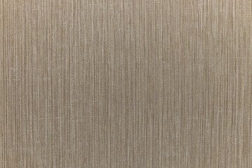 Fototapeta premium Beige fabric texture with vertical weave pattern