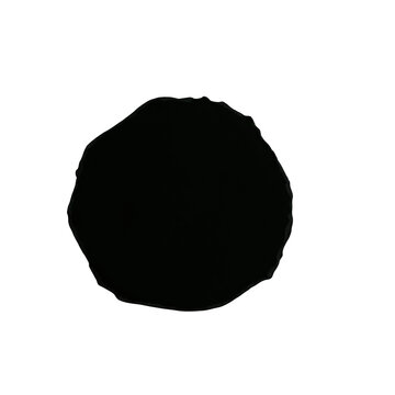 Black irregular polygon shape
