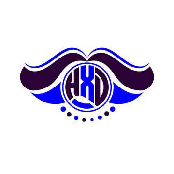 HXD letter logo creative design. HXD unique design
