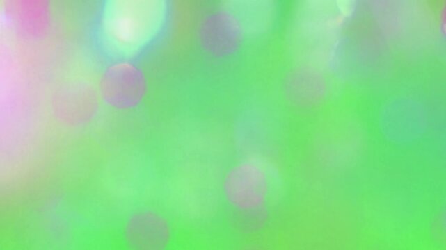 Abstract light green bokeh texture