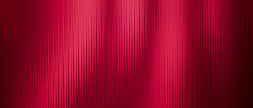 Abstract glass gradient background, abstract red background with vertical lines and soft light gradients